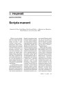 Scripta manent 