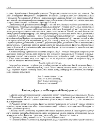 Тэзісы рэфэрату на Беларускай Канфэрэнцыі