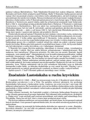  Značańnie Łastouskaha u ruchu kryvickim