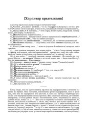 [Характар крытыкана]