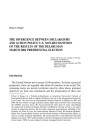The Divergence between Declaratory and Action Policy: U.S. Non-Recognition of the Results of the Belarusian March 2006 Presidential Election