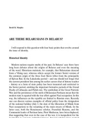 Are There Belarusians in Belarus?