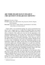 Are There Belarusians in Belarus? (the Question of Belarusian Identity) Statements