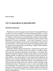 Czy na Białorusi są Białorusini?