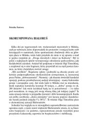 Skorumpowana Białoruś