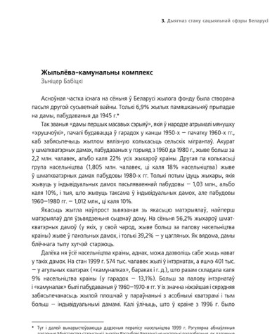 Дыягназ стану сацыяльнай сфэры Беларусі (Жыльлёва-камунальны комплекс)