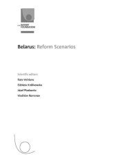Belarus: Reform Scenarios. E-edition