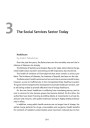 The Social Services Sector Today (Healthcare)