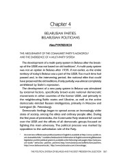 The Development of a Party System