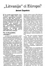 "Litvanija" ci Eūropa?