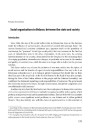 Social organisations in Belarus: between the state and society