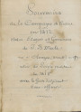 Беларусь у французскай мемуарыстыцы часоў вайны 1812 г. На падставе калекцыі Нацыянальнай бібліятэкі Беларусі