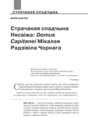 Страчаная спадчына Нясвіжа: Domus Capitanei Мікалая Радзівіла Чорнага