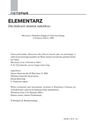 Elementarz. Dla dobrych  dzietok  katolikou 